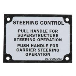 Picture of Panel - Steering Control