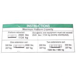 Picture of Decal - Notice Mx Cp Gs84