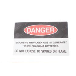 up005225-000 DECAL - DANGER HYDROGEN GAS