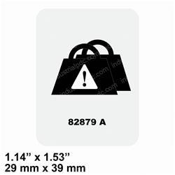 Picture of Decal Label Platform Overload