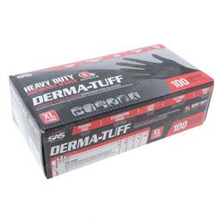 Powder-Free Nitrile Gloves Black, Box of 100 - Extra Large SY1223115