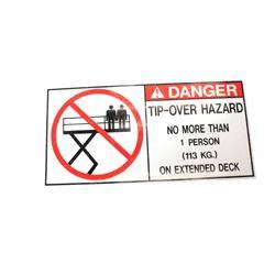 Picture of Decal - Max 1-Person 113kg Ext