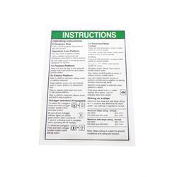 Picture of Decal-Instructions-Oper-Gs32