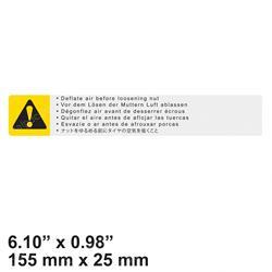 Picture of Decal - Caution