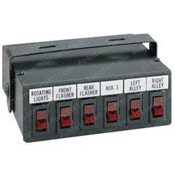 800129509 SWITCH BOX - 6 FUNCTION