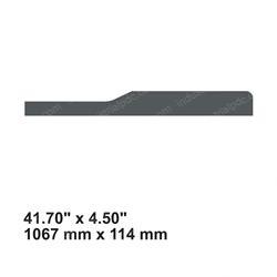 Picture of Decal Gray Vinyl  Shaped