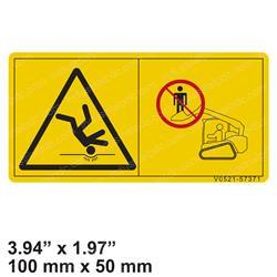 Picture of Decal - Fall Hazard