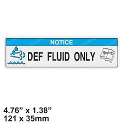 Picture of Decal - Def Fluid Only