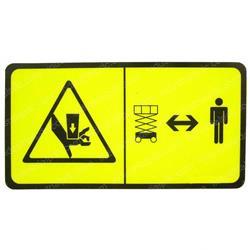 Picture of Decal - Crush Hazard
