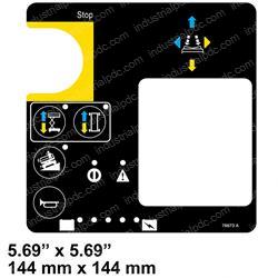 Picture of Decal - Control Panel