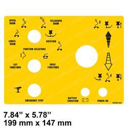 Picture of Decal - Control Panel Ab38