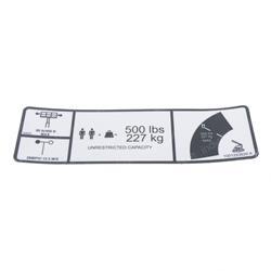 Picture of Decal,warning Single Cap(ansi)