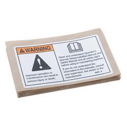 Picture of Decal Warn Improper Operation