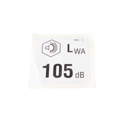 Picture of Decal Label 105 Db