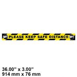 Picture of Decal - Safe Distance 6ft