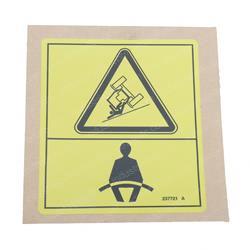 Picture of Decal Warn Wear Seat Belt