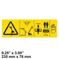 Picture of Decal-Tip-Over Hazard-Ce