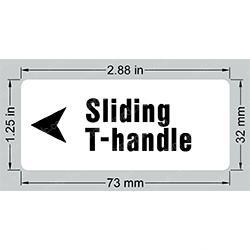 Picture of Decal Sliding T-Handle