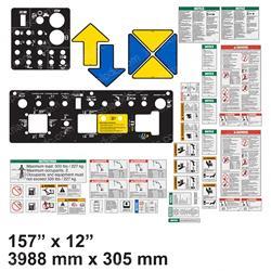Picture of Decal Kit Instruct Z454x4 Gas