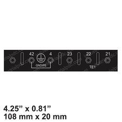 Picture of Decal  Terminal Connectio