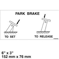 Picture of Decal - Park Brake