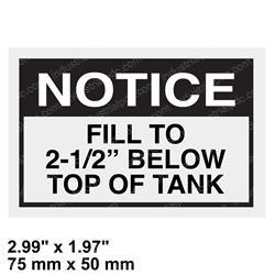 Picture of Decal - Hydraulic Reservoir