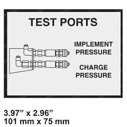 Picture of Decal - Test Port