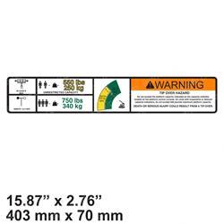 Picture of Decal - Warning Dual Cap.
