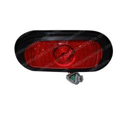 syrs5000wc-r STROBE HEAD - RED - OVAL 6.5 IN - DEUTSCH CONNECTORS