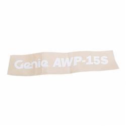 Picture of Decal Cosmetic Genie Awp-15s