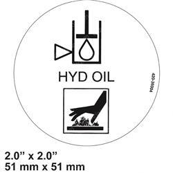 Picture of Decal Hydraulic Oil Cap