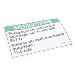 Picture of Decal Notice Side Frc/Windansi