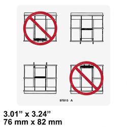 Picture of Decal Label Lower Midrail