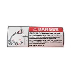Picture of Danger Electrocution Label