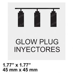 Picture of Decal Glow Plug