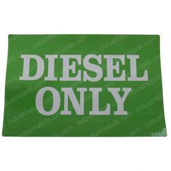 Picture of Decal - Diesel Only