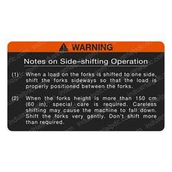 Picture of Plate - Caution