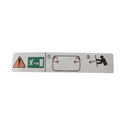 Picture of Decal - Exit - Rear