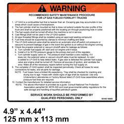 Picture of Decal - Warning