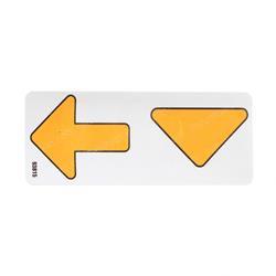 Picture of Decal - Yellow Arrow Small