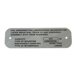 Picture of Nameplate-Lp