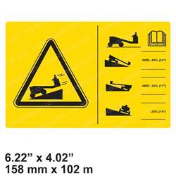 Picture of Decal - Warning Runaway
