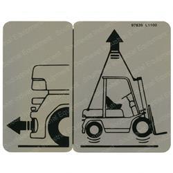  005910752681 DECAL - CAUTION MAST