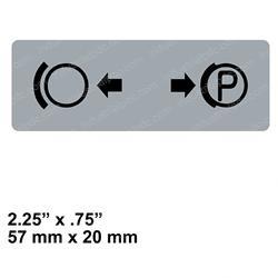 Picture of Plate- Caution