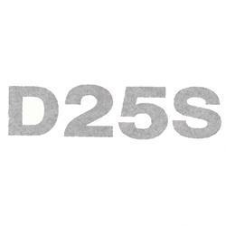 Picture of Decal - Model D25s