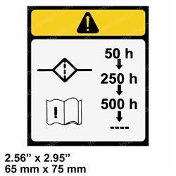Picture of Filter Change Decal