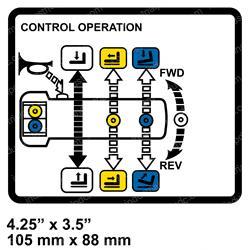 Picture of Decal - Control Operation
