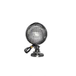 yj5ag-m-4406 DECKLIGHT - 5 IN ROUND - CLEAR FLOOD - 35 WATT - CHROME - - WITH MAGNETIC BRACKET - 12 FT CORD - THE BEAM - MFR # 5AG-M-4406