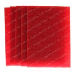 FACTORY CAT EDGE-4004 PAD-14X20 INCH  RED  5 PACK