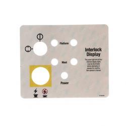 Picture of Decal - Interlock Display